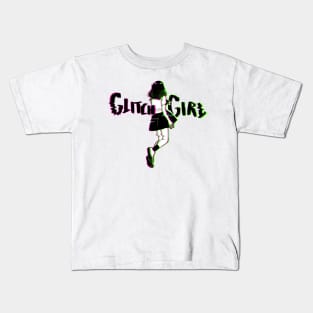 GLITCH GIRL Kids T-Shirt